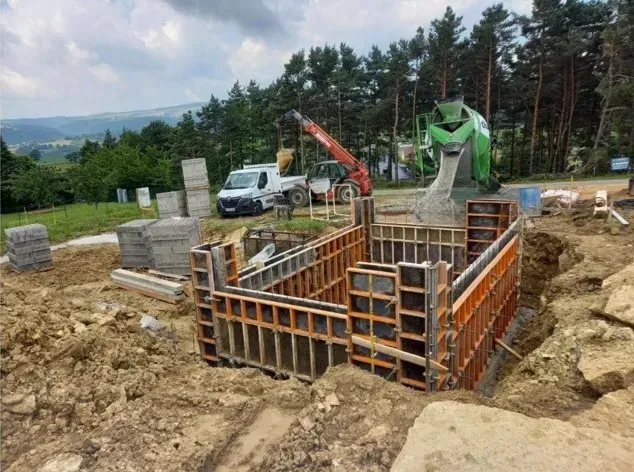 Construction près de Campagnac